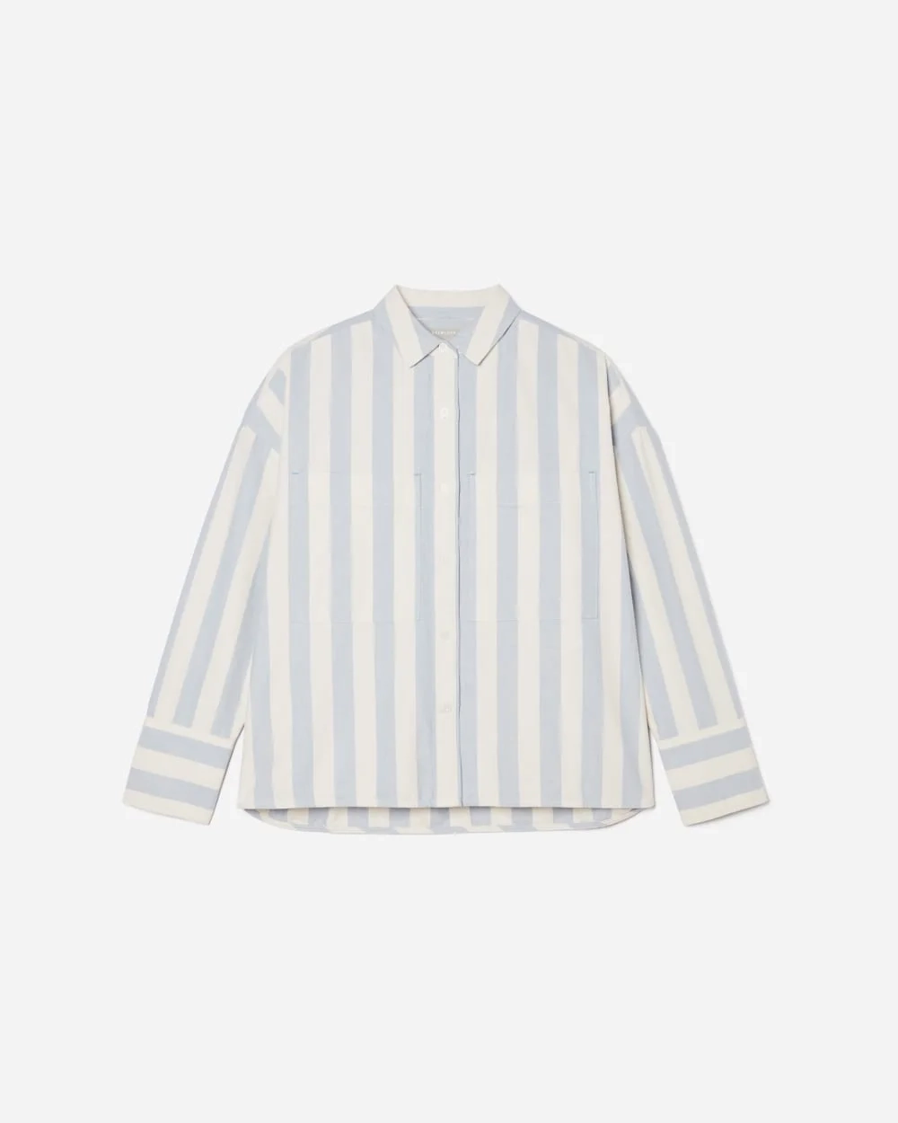 The Boxy Oxford | Blue / White (4)