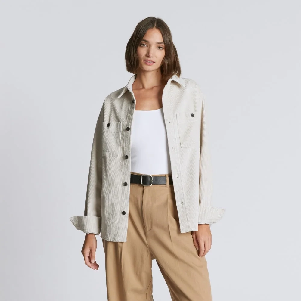 The Corduroy Everyone Overshirt | Sandstone (5)