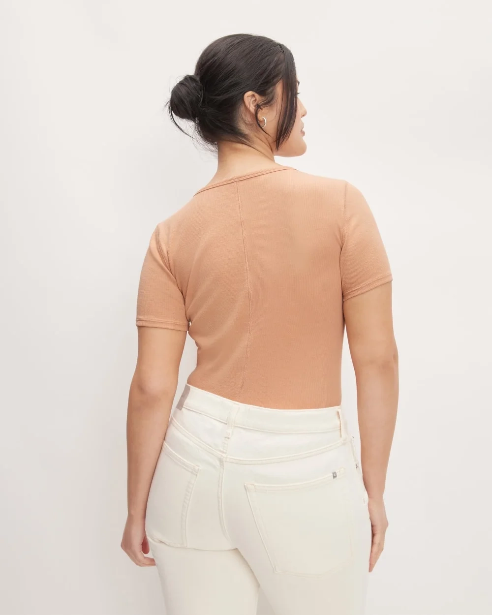 The Luxe Rib Crew | Blush Pink (4)