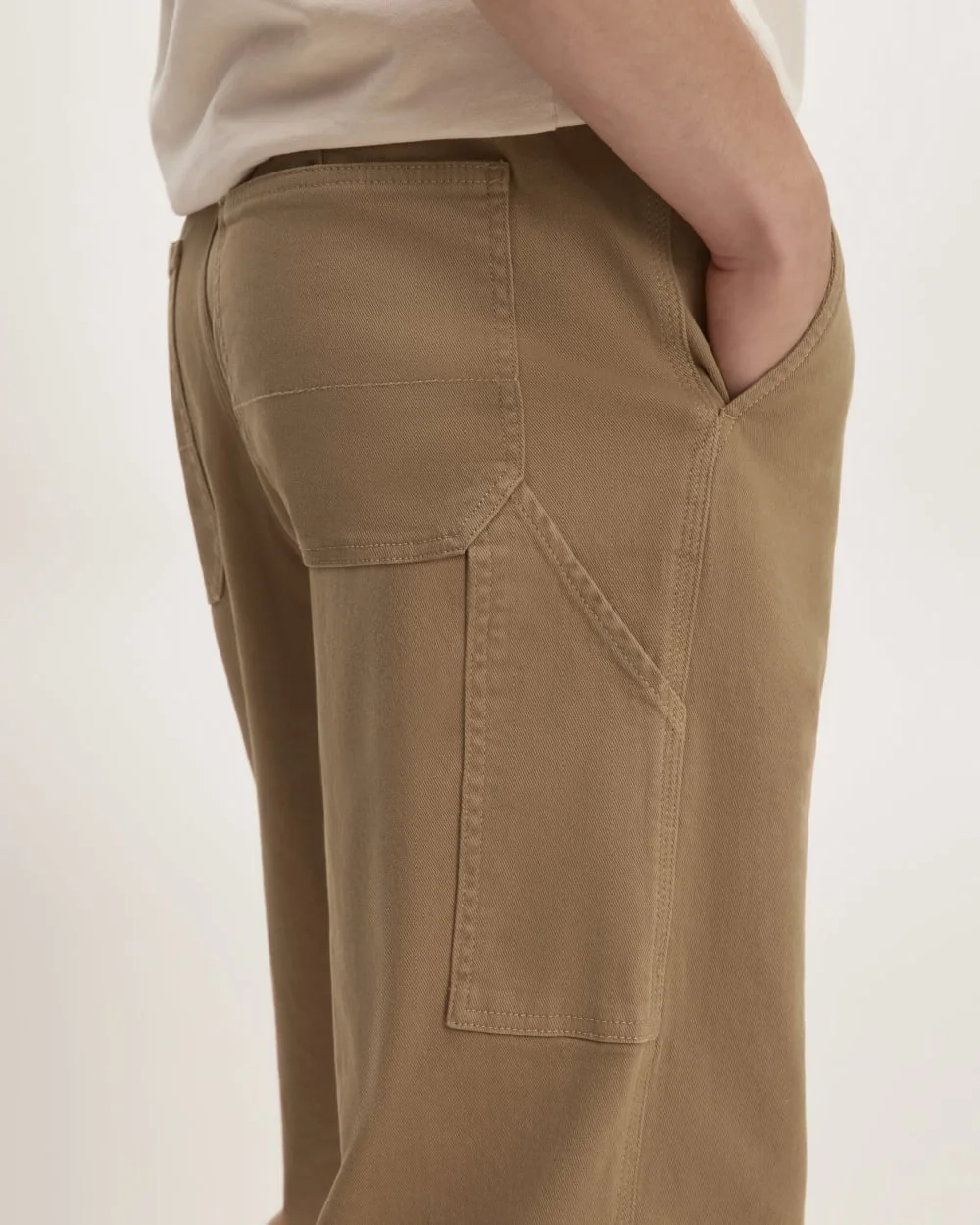 The Organic Painter Pant | Toasted Coconut (2)