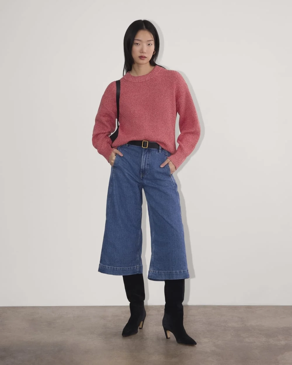 The Cocoon Crew in Everyday Cotton | Pink Peony / Classic Red (3)