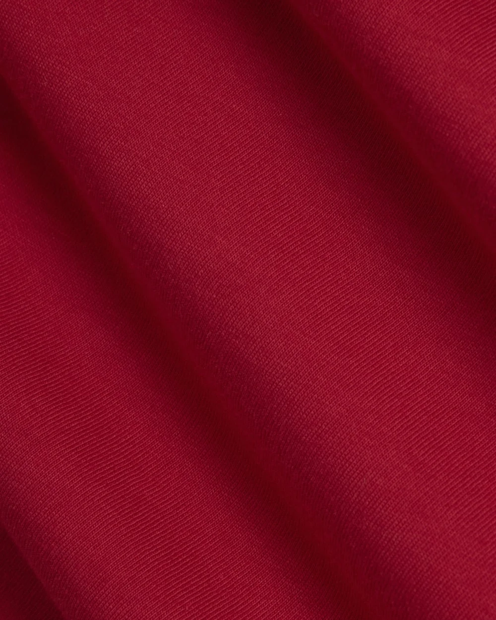 The Box-Cut Tee in Essential Cotton | Berry Red  | No Pocket (2)