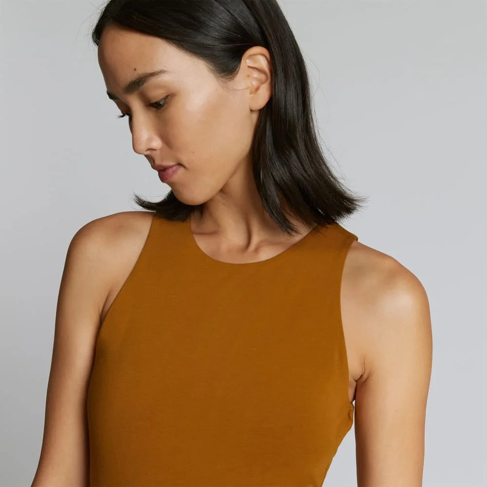 The Cutaway Tank Bodysuit | Tapenade | Thong (3)