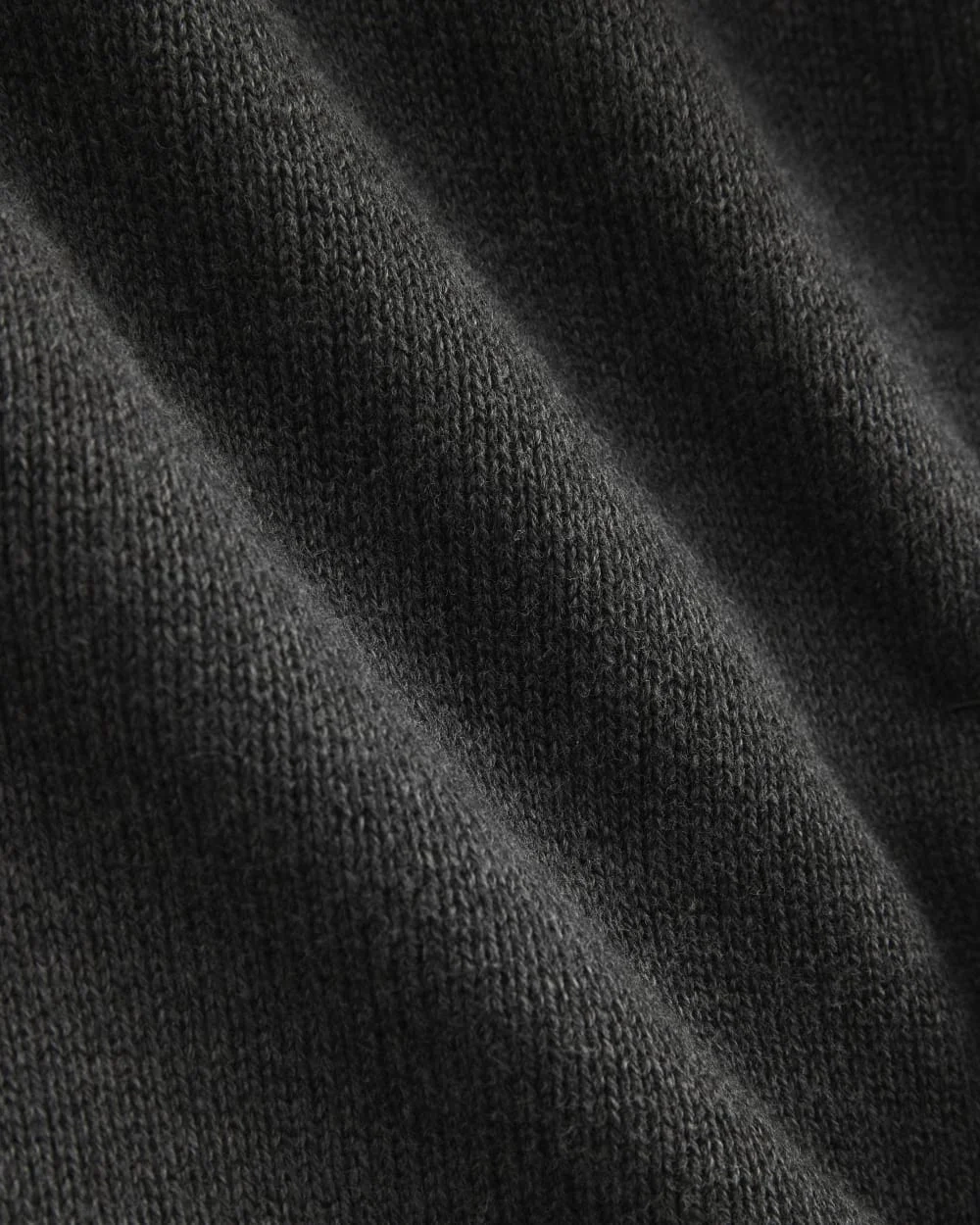 The Classic Cardigan in Everyday Cotton | Heathered Soot (3)