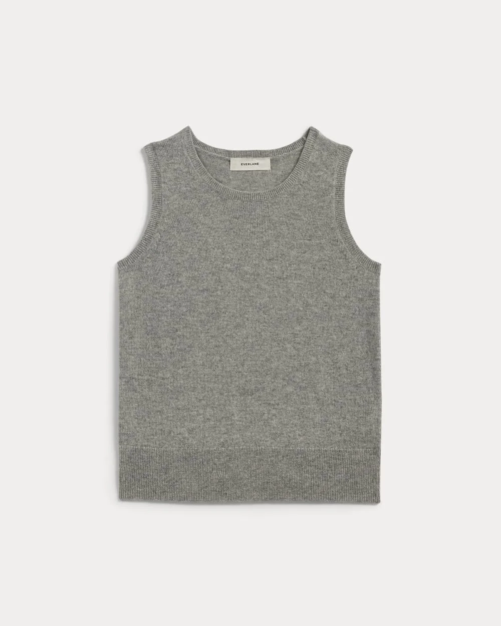 The Classic Tank in Cashmere | Light Heather Grey (3)