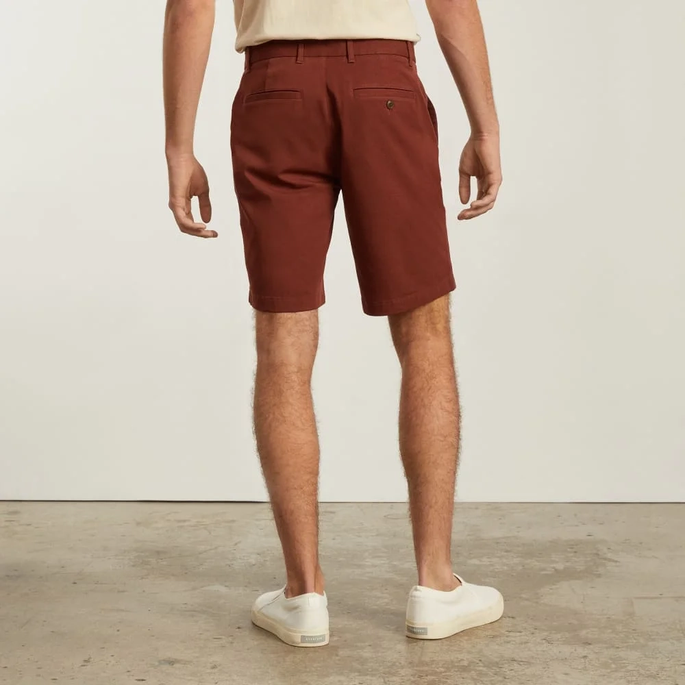 The 9" Slim-Fit Performance Chino Short | Hickory (2)