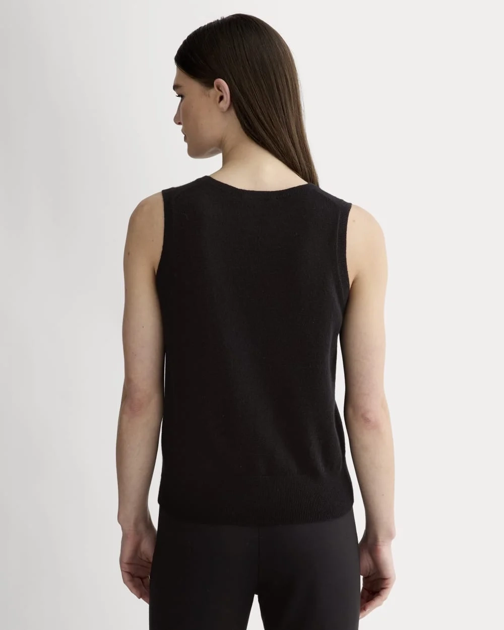 The Classic Tank in Cashmere | Black (2)