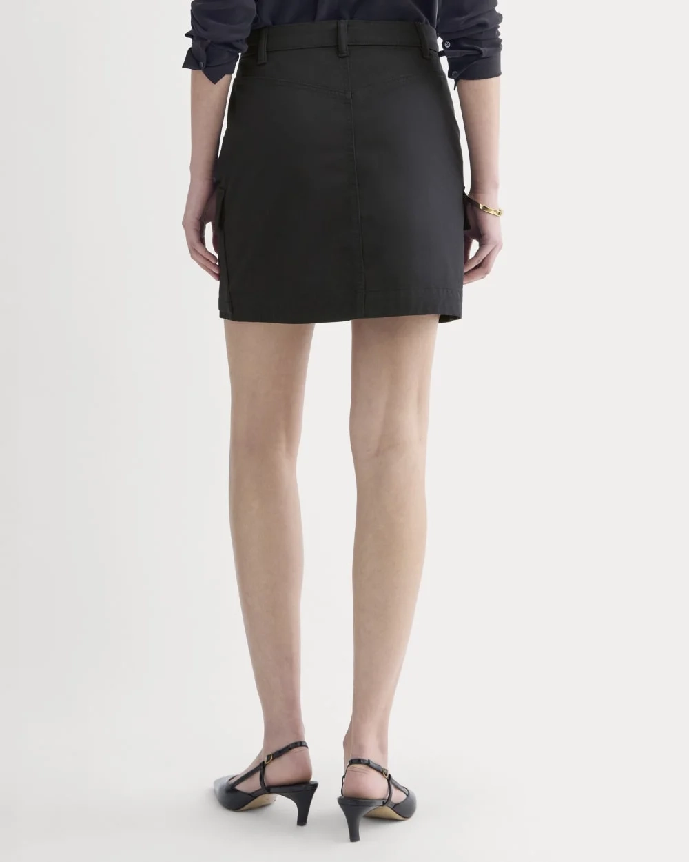 The Cargo Mini Skirt | Black (3)
