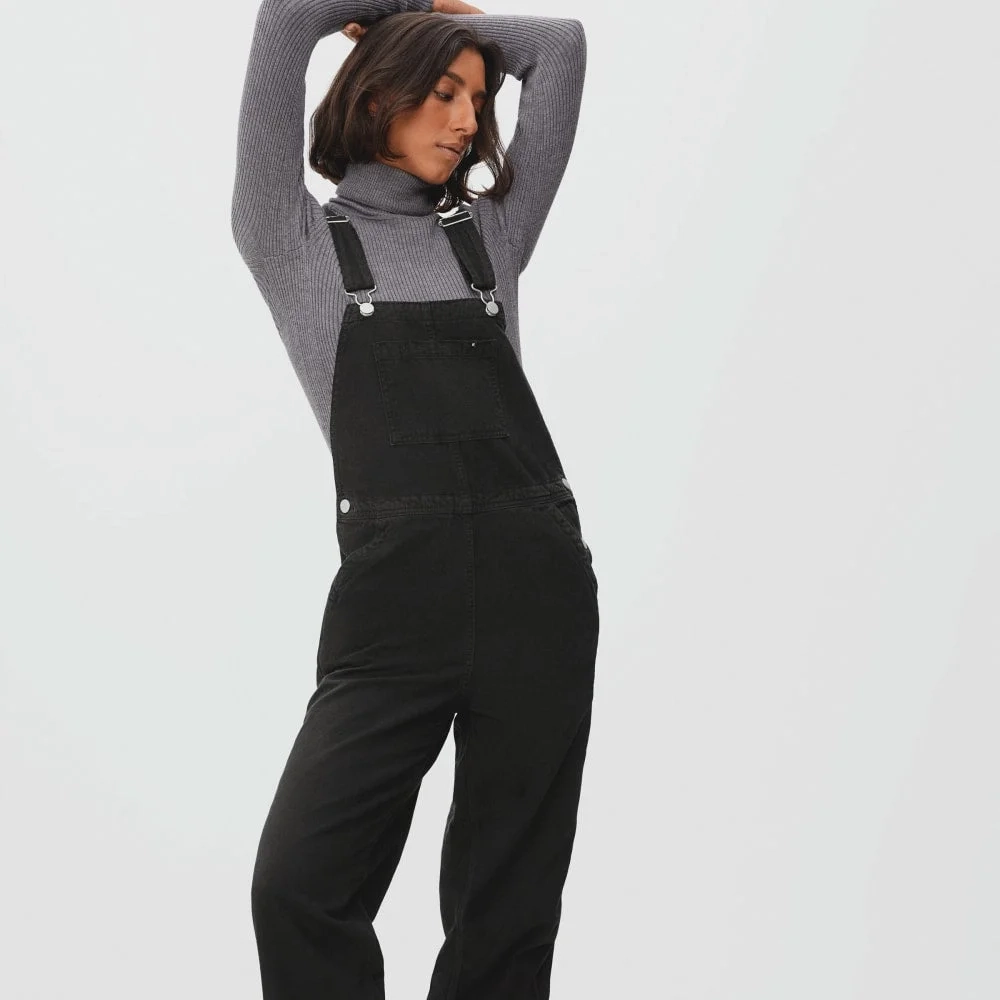 The Canvas Overalls | Black (3)