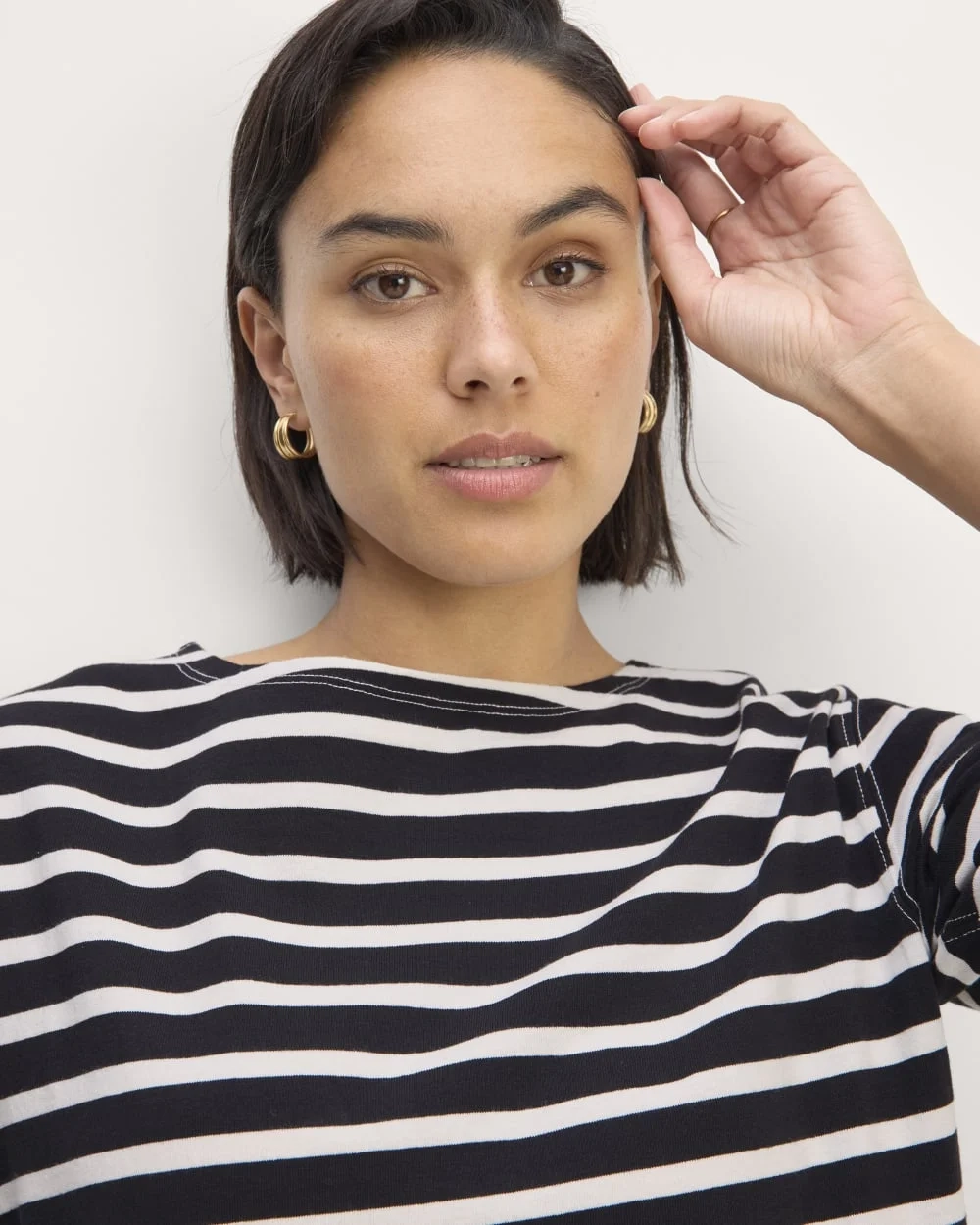 The Mariner Dress | Black / Bone (3)