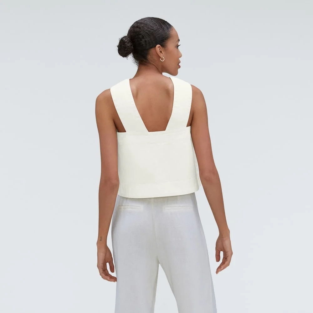The Cross-Front Apron Top | Canvas (3)