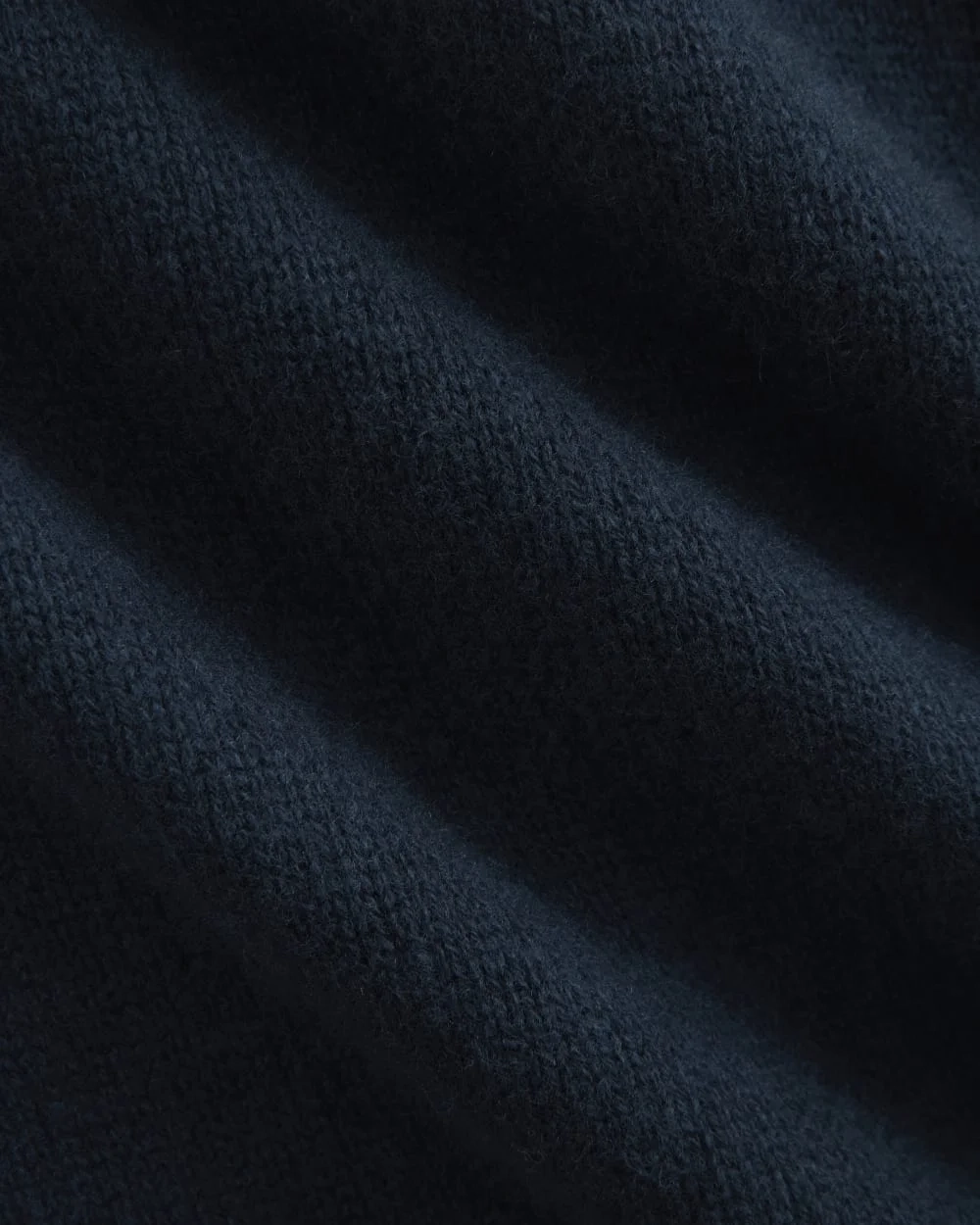 Sweater Mini Dress in Luxe Merino | Navy (2)