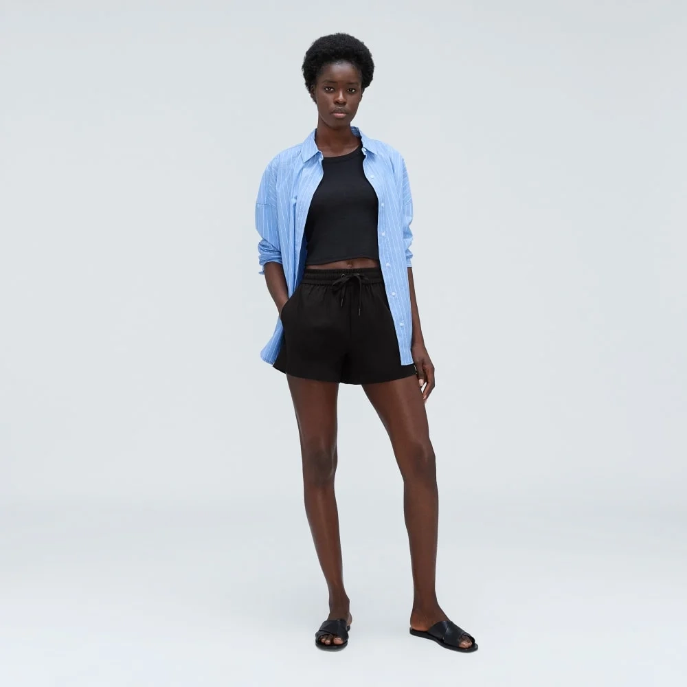 The Seersucker Boxer Short | Black (2)