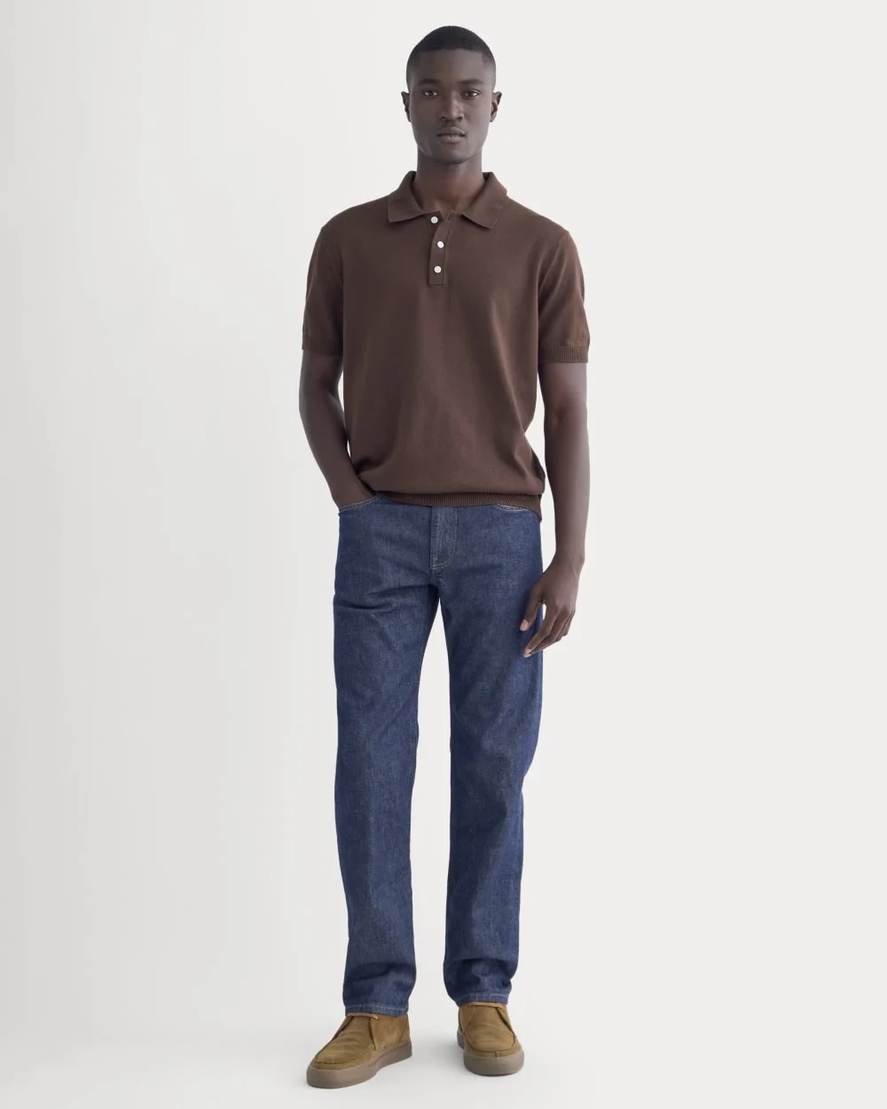 No-Sweat Polo | Dark Mahogany (3)
