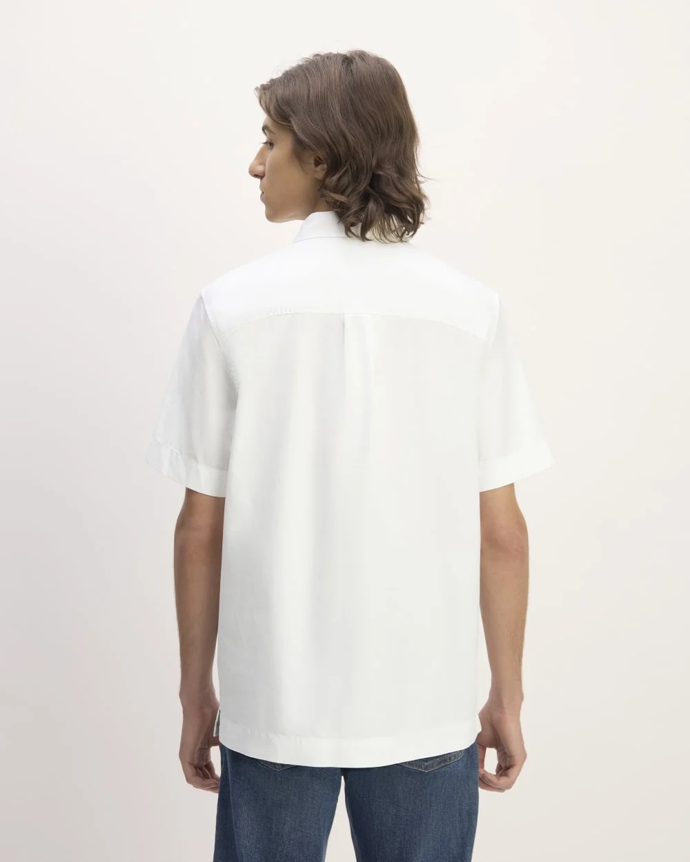 The Supima® Short-Sleeve Poplin Shirt | White (2)