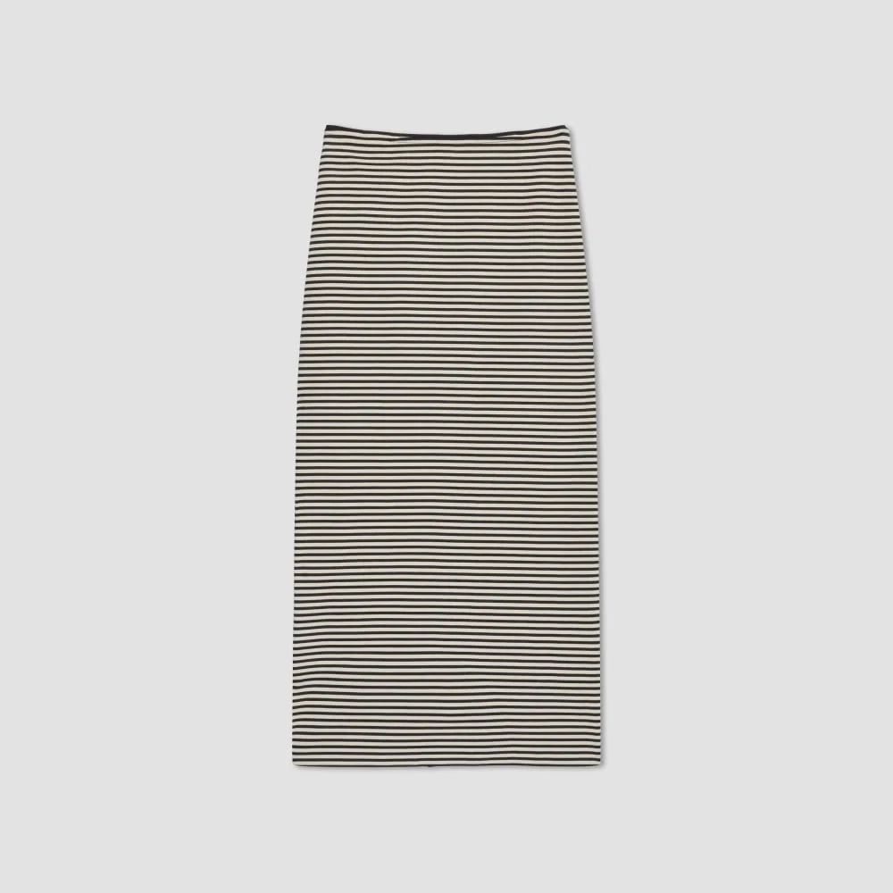 The Dream Maxi Skirt | Parchment / Black (4)