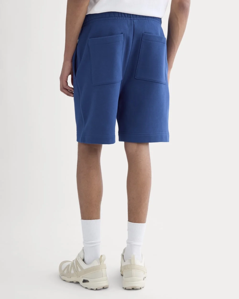 Luxe Fleece Easy Short | Estate Blue (3)