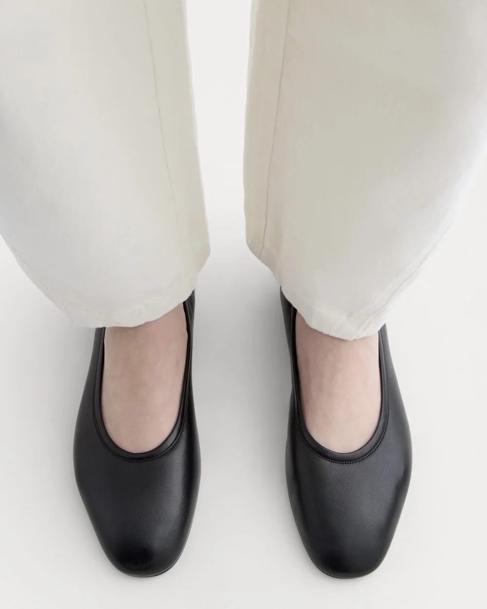 Made in Italy Flat | Black Leather (5)
