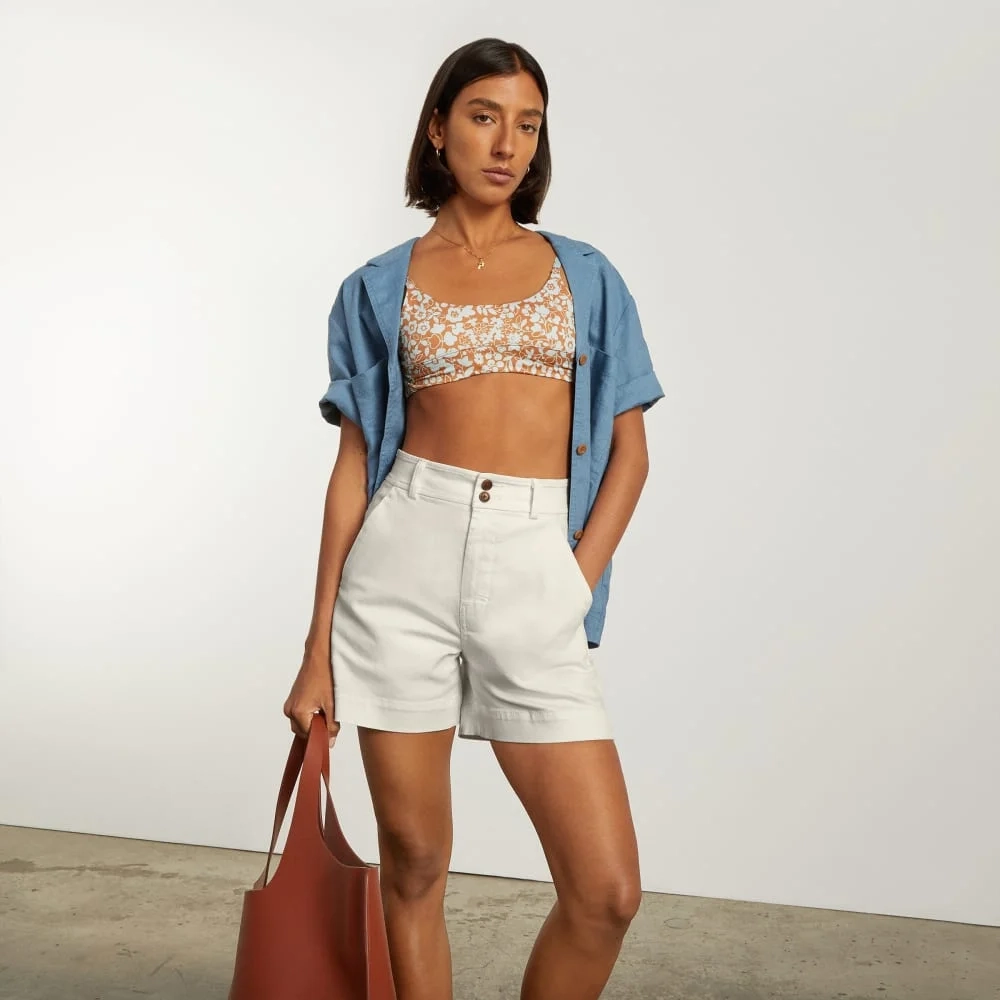 The Way-High® Twill Short | Bone (4)