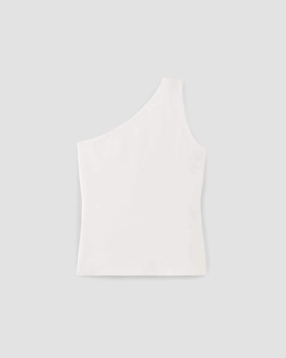 The Form One-Shoulder Tank | White (3)