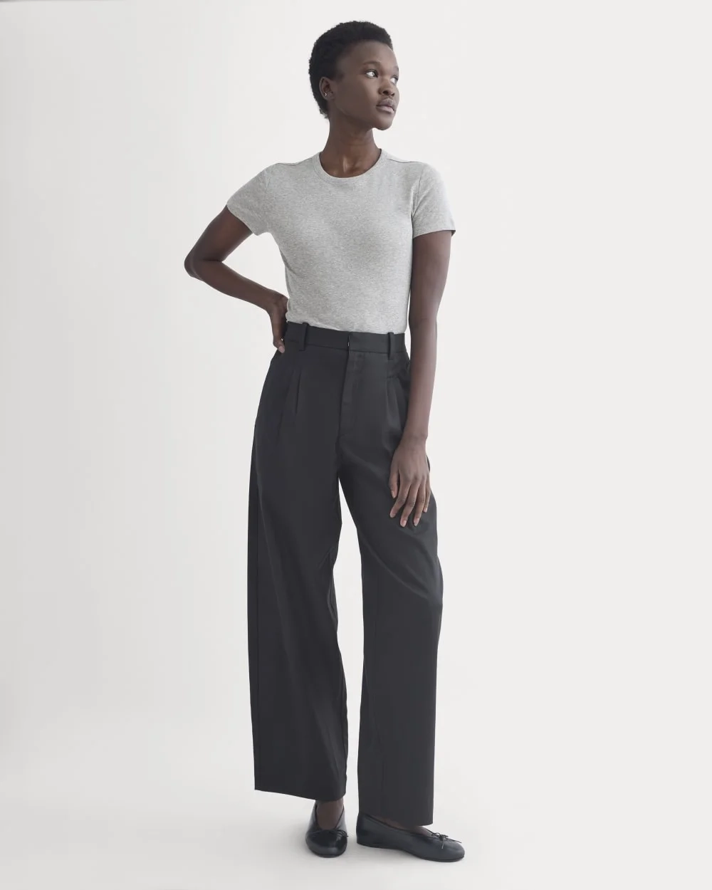 Tissue Short-Sleeve Crew | Heathered Grey (2)