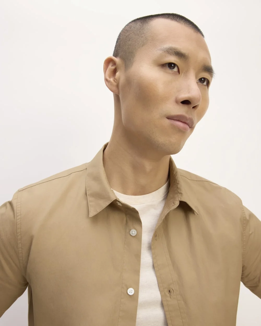 The Supima® Poplin Shirt | Tiger's Eye (4)