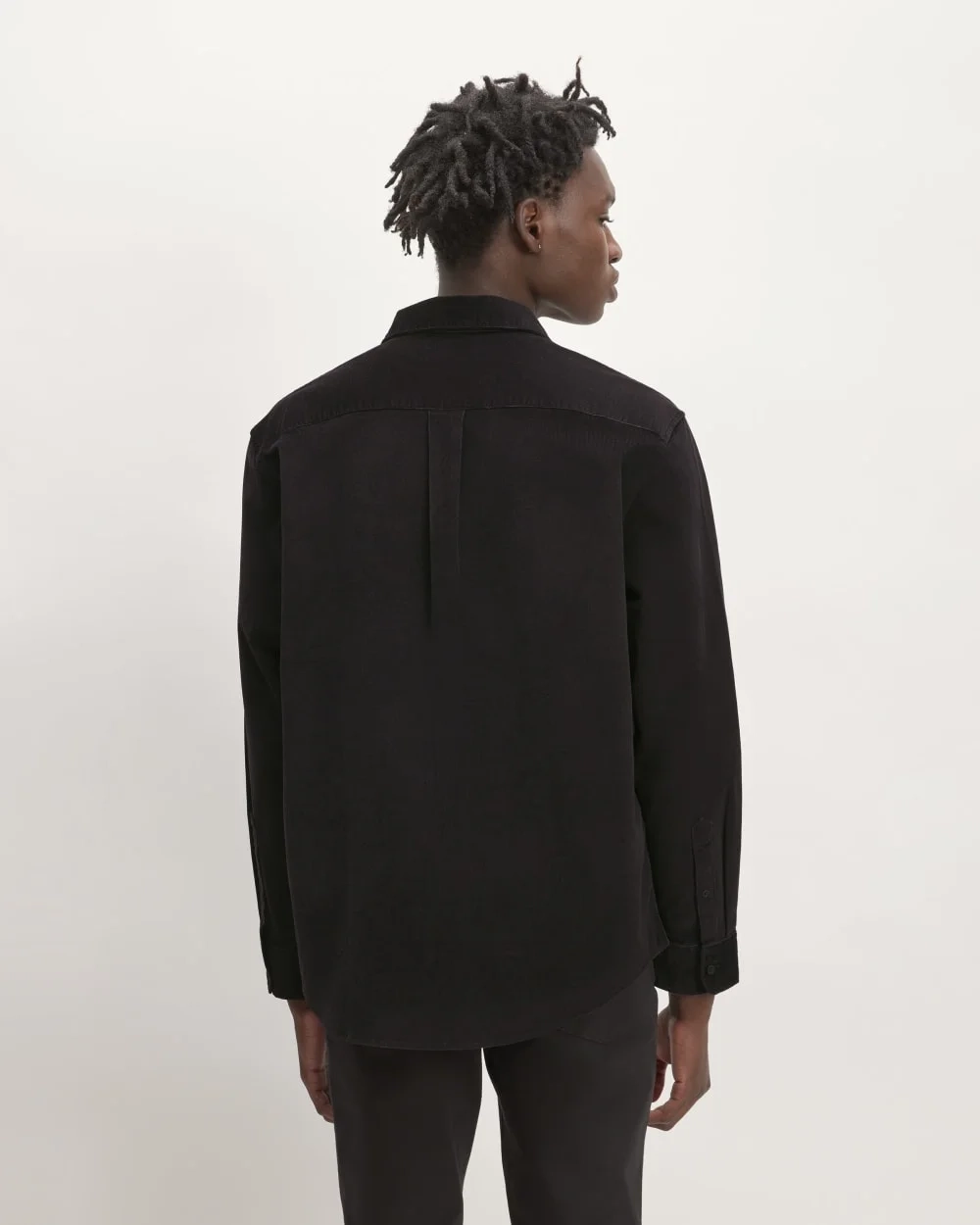 The Relaxed Corduroy Shirt  | Black (2)