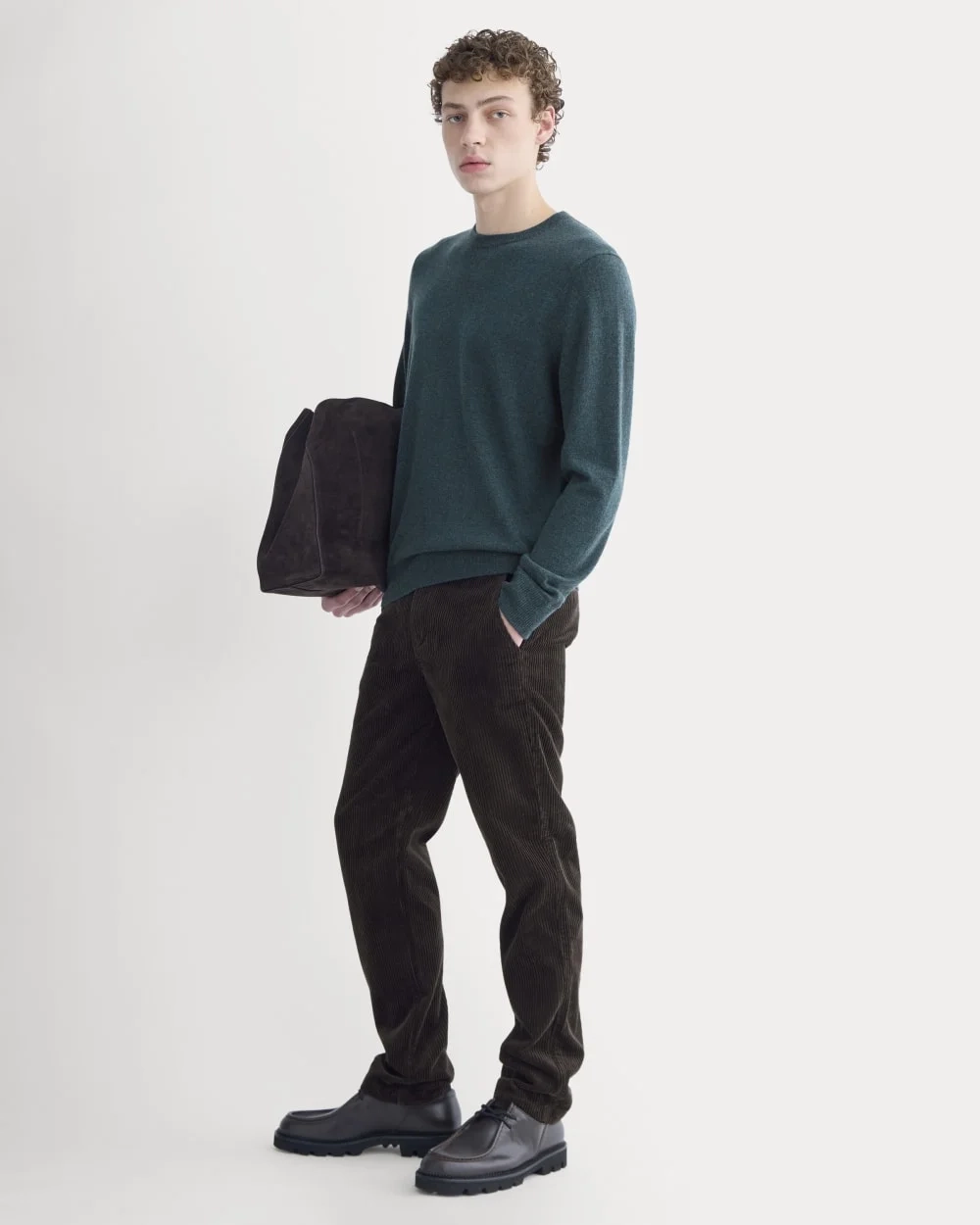 The Cashmere Crew | Heathered Dark Teal (3)