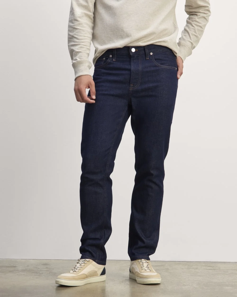 The Organic Taper Jean | Pure Blue (3)