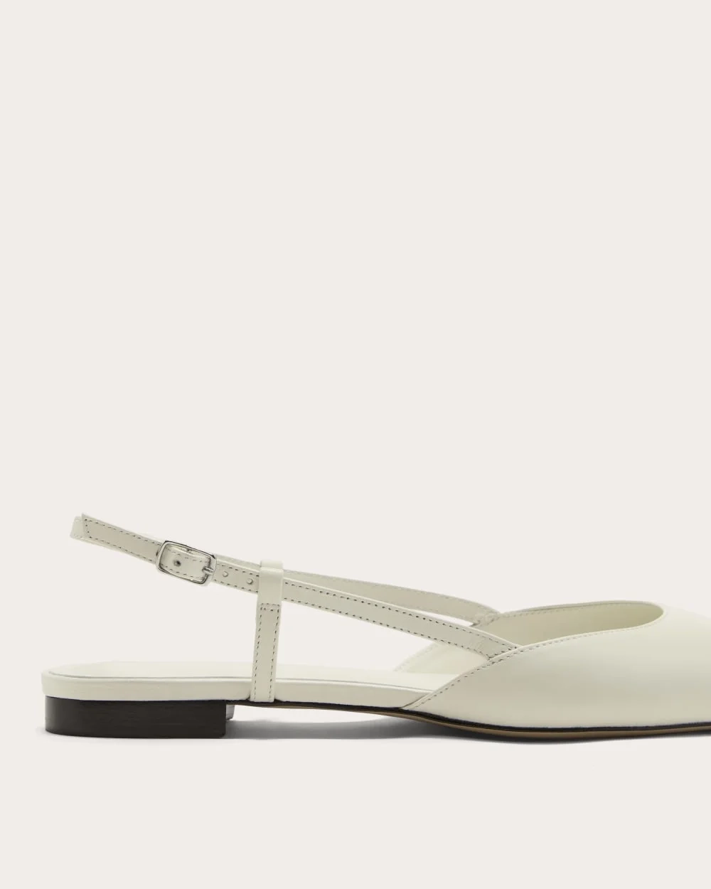 The Studio Slingback Flat | Canvas (3)