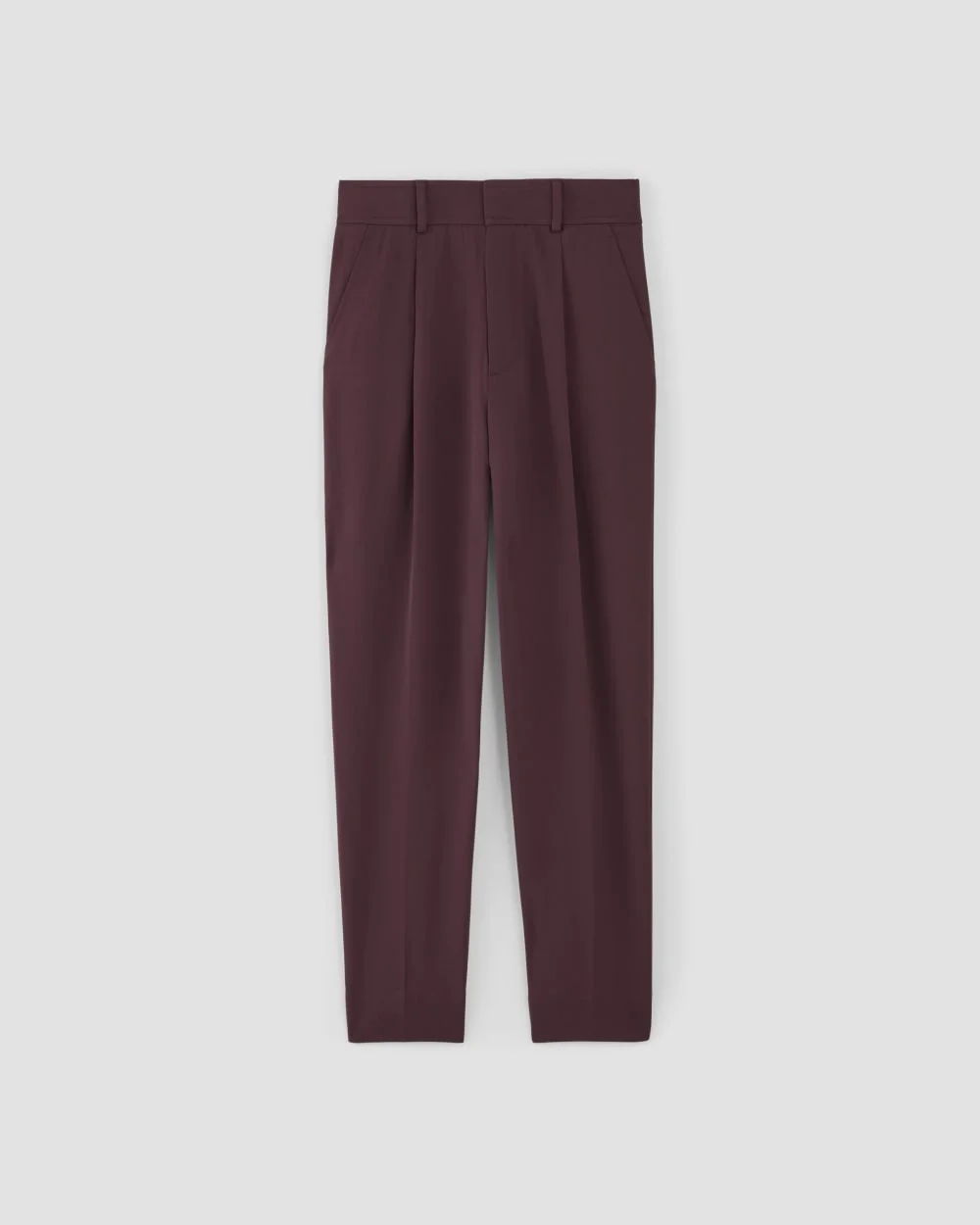 The Japanese GoWeave Way-High® Tapered Pant | Burgundy (5)
