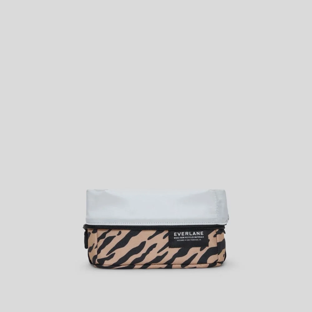 The ReNew Transit Catch-All Case | Tiger Stripe Toasted Coconut (2)