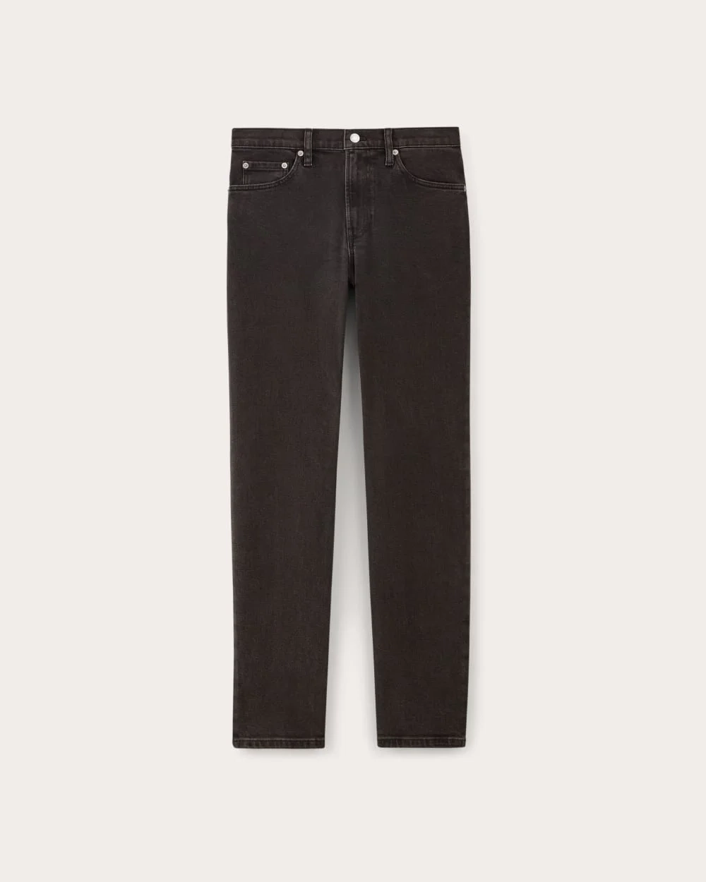 The Organic Cotton Straight-Leg Jean | Washed Black (3)