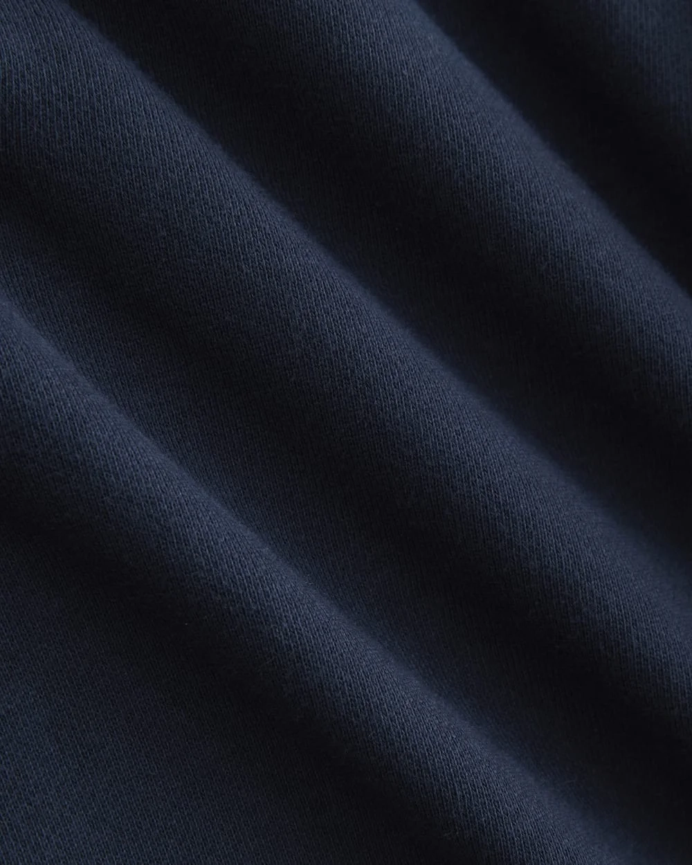 Lightweight Terry Polo Sweatshirt | Navy (4)