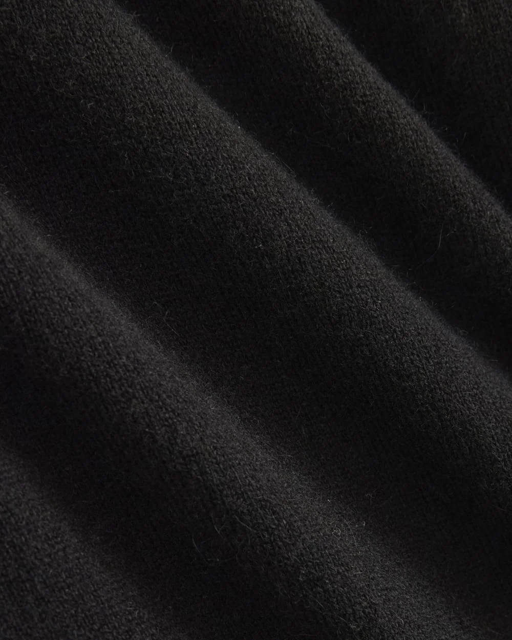 Cashmere Button-Up Shirt | Black (3)