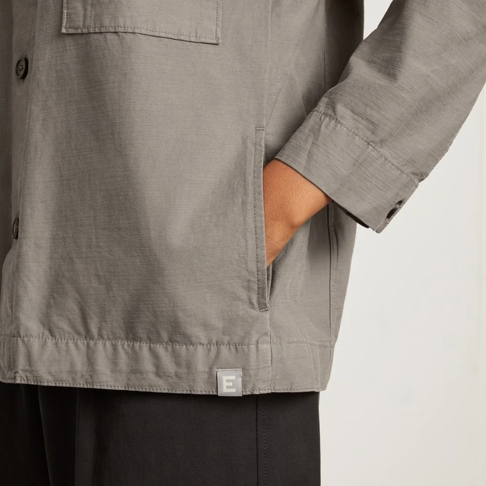 The Everyone Spring Shirt Jacket | Clay (6)