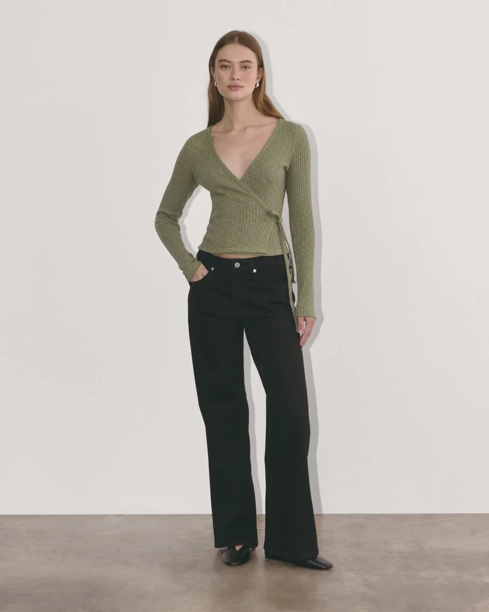 The Cozy Rib Wrap Top | Kalamata (3)
