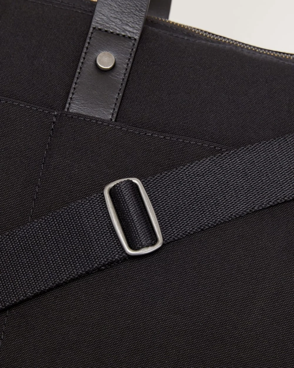 The Canvas Weekender | Black (6)