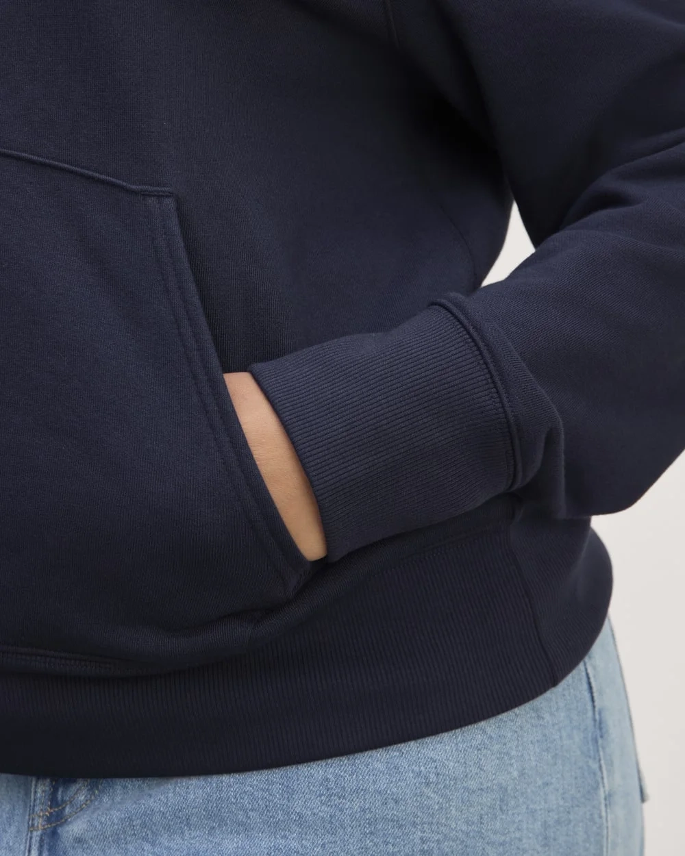 The Off-Duty Terry Hoodie | Navy (3)
