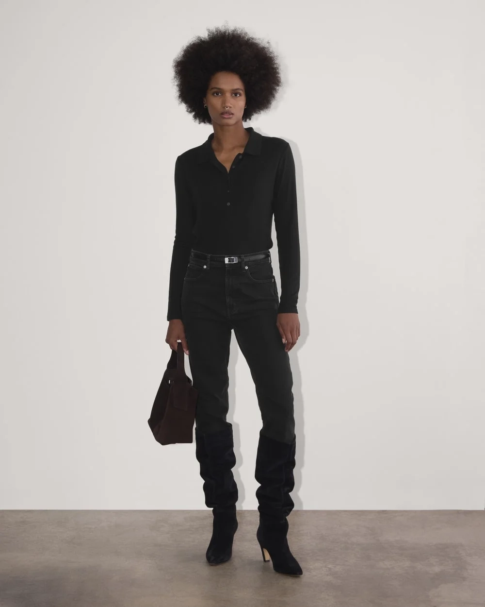 The Henley in Butterluxe | Black (2)