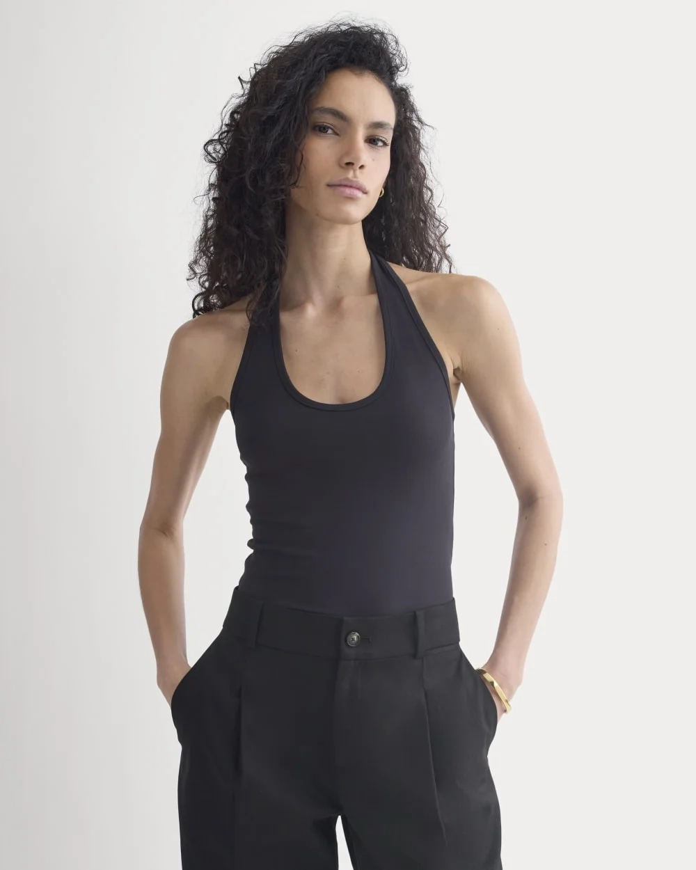 Halter Tank | Black