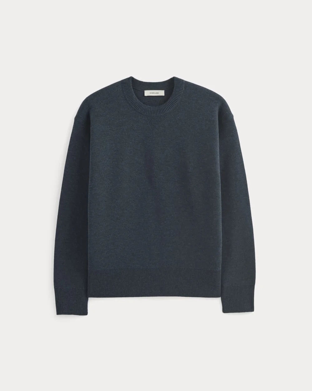 Luxe Merino Double-Knit Sweater | Indigo (2)