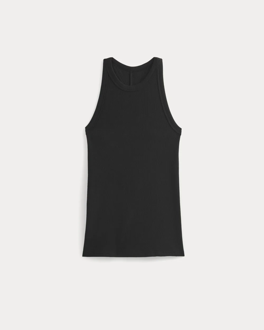 Luxe Rib Racerback Tank | Black (2)