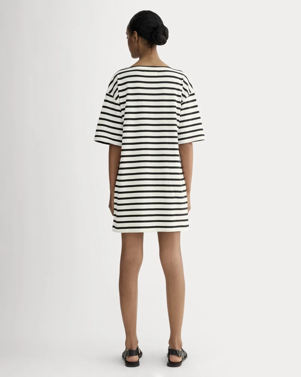 The Mariner Dress | Bone / Black (3)