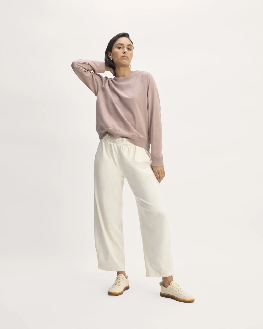 The Off-Duty Long-Sleeve Tee | Dusty Rose (5)