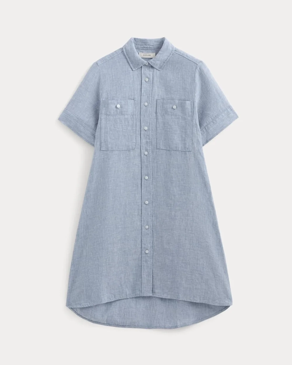 The Daytripper Dress in Linen | Chambray (2)