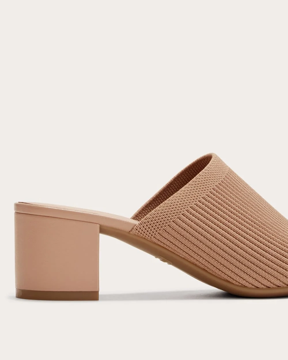 The Glove Mule in ReKnit | Blush Tan (2)