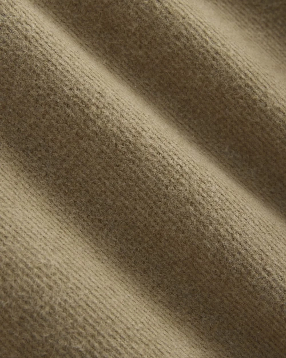 Heavyweight Waffle Twill Overshirt | Dark Heathered Camel (4)