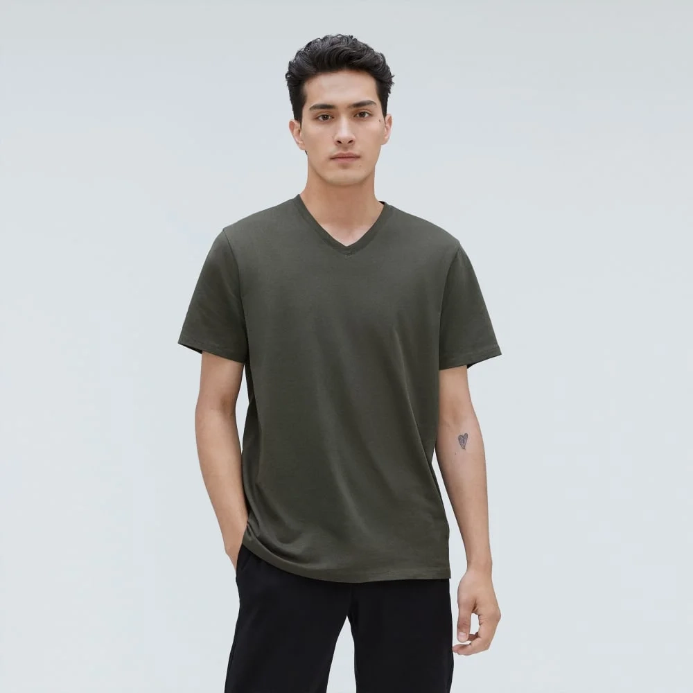 The Organic Cotton V-Neck Tee | Kambaba