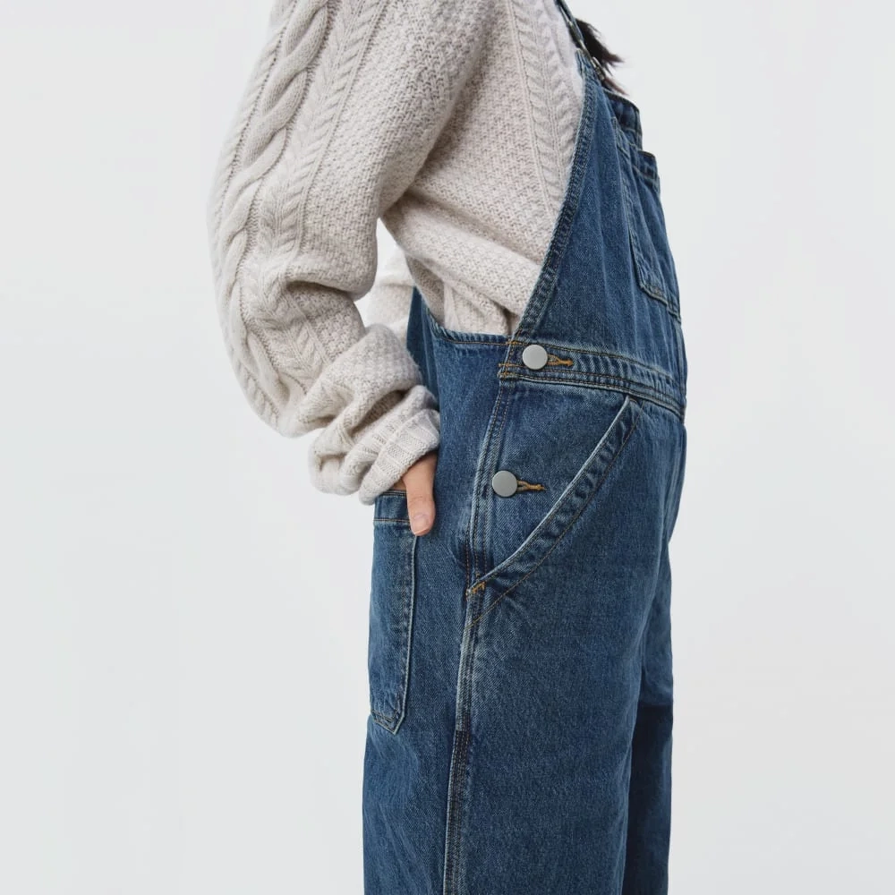 The Denim Overalls | Medium Indigo (4)